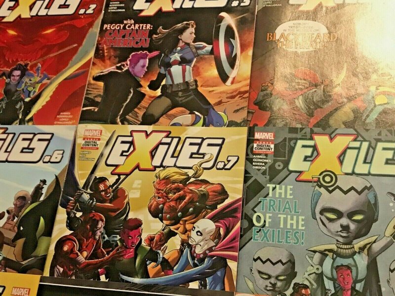 EXILES#1-12 VF/NM LOT 2018 MARVEL COMICS