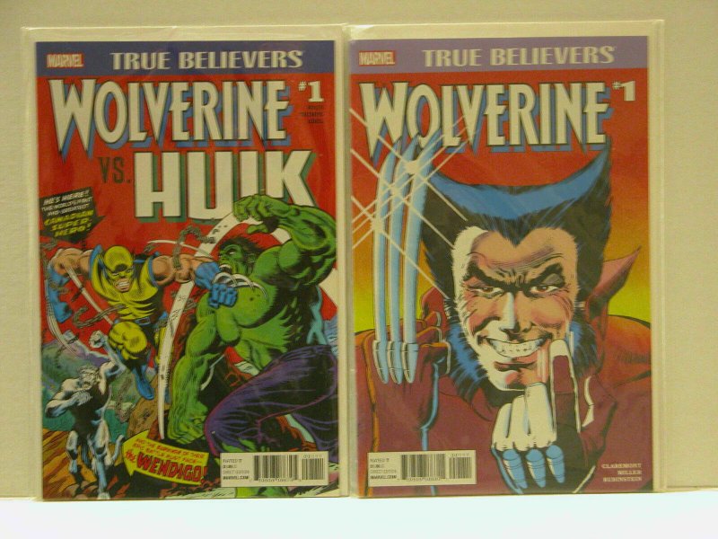 HULK VS WOLVERINE + WOLVERINE #1 - FRANK MILLER - FREE SHIPPING 