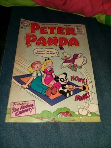 Peter Panda #13 dc comics 1955 golden age funny animal grossman cover art