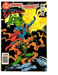 6 DC Comics Presents Comics # 54 55 56 57 58 59 Superman Green Arrow Robin BH24