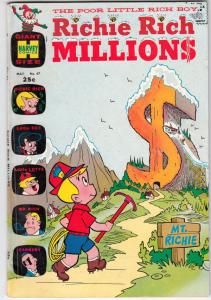 Richie Rich Millions #47 (May-71) VF+ High-Grade Richie Rich