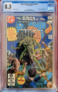 The Saga of Swamp Thing #1 (1982) CGC