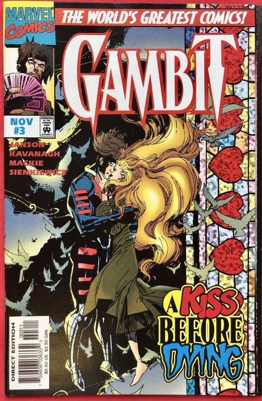 Gambit #1,2,3,4 (1997) Complete Mini Series Set 