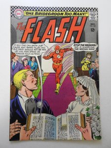 The Flash #165 (1966) GD/VG Condition cover and 1st 5 wraps detached top staple