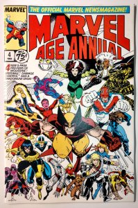 Marvel Age Annual #4 (9.4, 1988) [Key Issue]