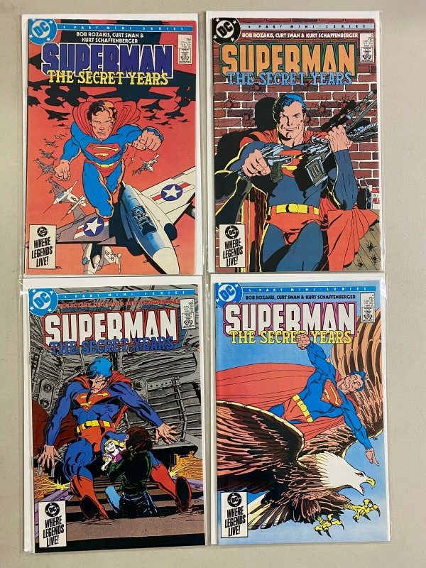 Superman The Secret Years set from:#1-4 DC 4 different books 6.0 FN (1985) 