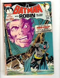 Batman # 234 FN DC Comic Book Two-Face Neal Adams Gotham Robin Joker JL11