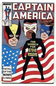 Captain America #336 comic book 1987-1st Brother Nature NM- 