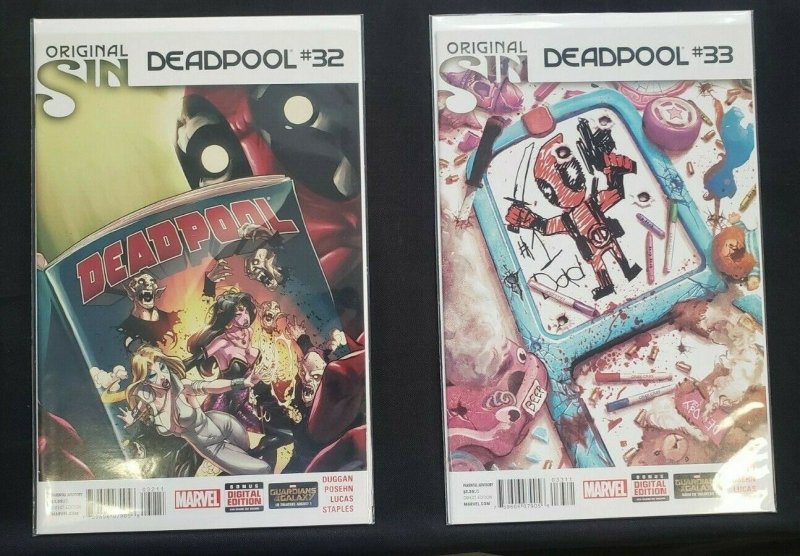 DEADPOOL 5PC (VF/NM) ISSUES #29-33, THE HONEYMOON IS OVER, DAZZLER 2014