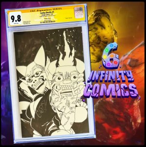 LUCKY DEVILS 1 CGC 9.8?SIGNED C. SOULE - MILLER INCENTIVE VIRGIN FOIL [1:50]