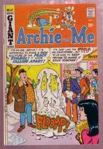 ARCHIE AND ME #47 1971 MR WEATHERBEE SNOWMAN COVER VG