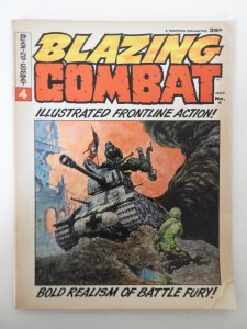 Blazing Combat #4 (1966) VG Condition! Moisture stain