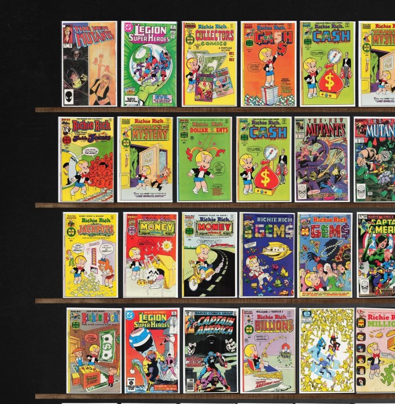 Huge Lot 140+ Comics with Captain America, Alf, Detective Comics & More!