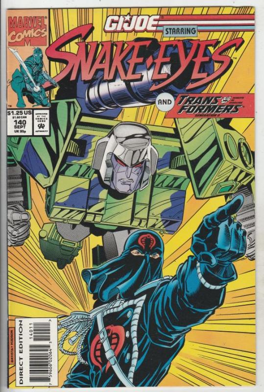 G.I. Joe #140 (Sep-93) NM Super-High-Grade G.I. Joe