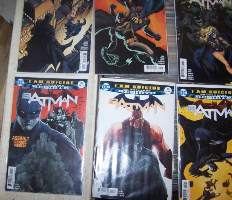 Batman #4 5 6 7 8 9 10 11 12 13 14  2016, DC UNIVERSE REBIRTH 