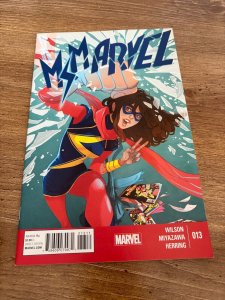 Ms. Marvel # 13 NM 1st Print Comic Book Kamala Khan 9 J276