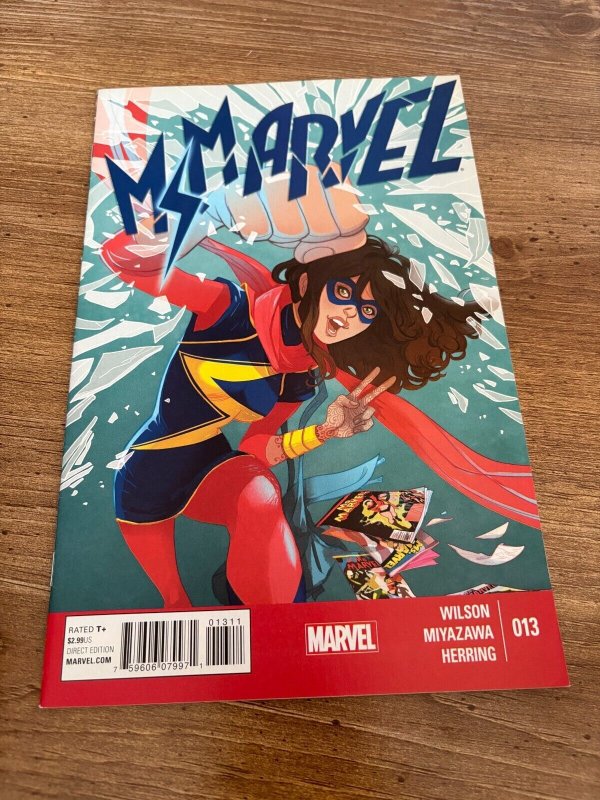 Ms. Marvel # 13 NM 1st Print Comic Book Kamala Khan 9 J276