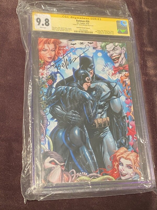 Batman #50, Kirkham Variant Cover B, Catwoman Batman Gets Married, CGC SS   | Comic Books - Modern Age, DC Comics, Catwoman, Superhero / HipComic