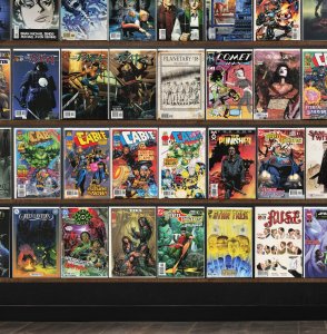 Huge Lot 150+ Comics with Captain America, Cable & More!