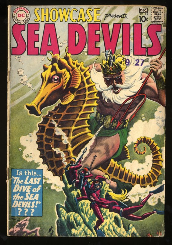 Showcase #29 VG- 3.5 Sea Devils!