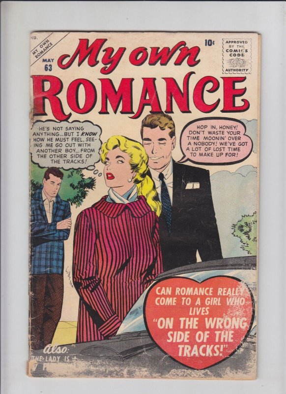 My Own Romance #63 FAIR; Red Circle | Vince Colletta - Ann Brewster - May 1958 