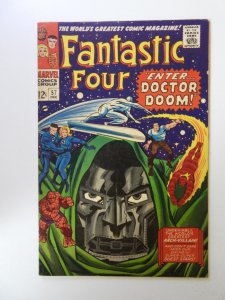 Fantastic Four #57 (1966) VG/FN condition moisture damage