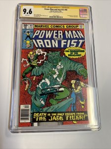 Power Man & Iron Fist (1980) # 66 (CGC 9.6 SS WP) Signed  Miller |2nd Sabretooth