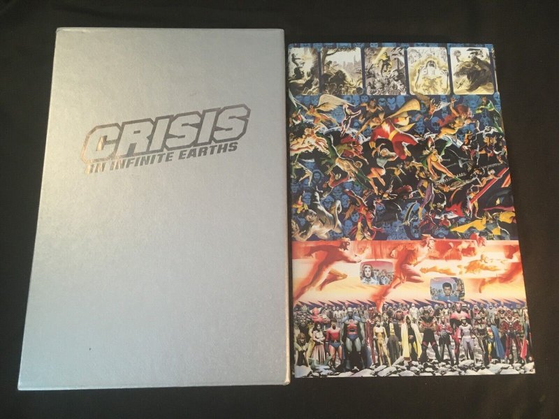 CRISIS ON INFINITE EARTHS Hardcover Slipcase Edition, Includes Poster