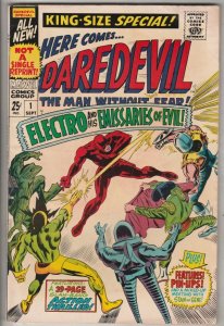 Daredevil King-Size Special #1 (Sep-67) VF+ High-Grade Daredevil