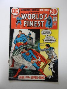 World's Finest Comics #215 VG+ condition bottom staple detached fr...