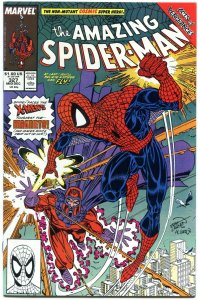 Amazing Spider-Man #327 1987- Magneto cover- Erik Larsen NM-