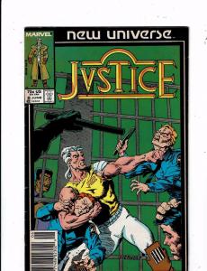 Lot of 5 Justice Marvel Comic Books #7 8 9 10 11 BH45 