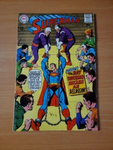 Superman #206 ~ FINE FN ~ 1968 DC Comics
