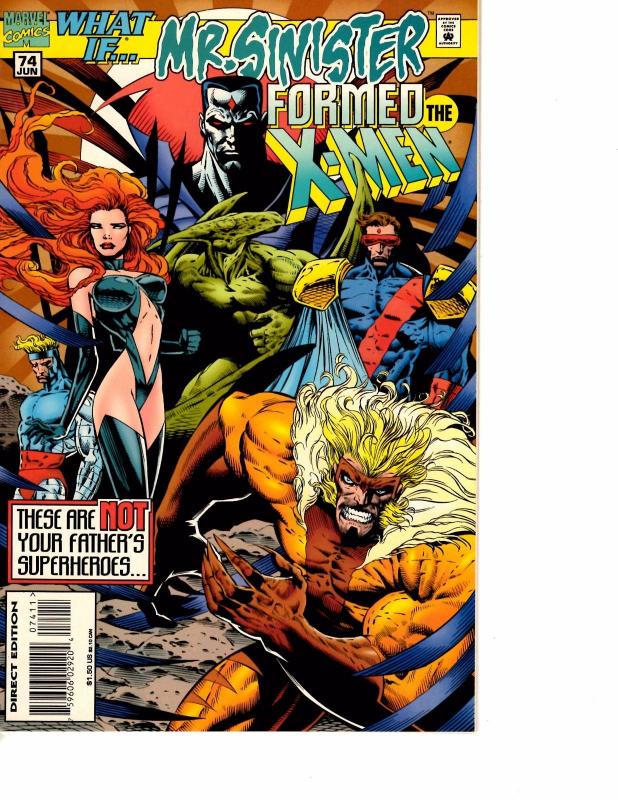 3 What If ? Marvel Comic Books # 73 74 75 NM Range Hulk Thor Avengers X-Men DC3