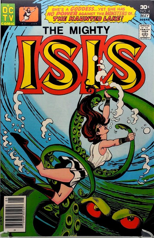 ISIS #4 #5 #6 #8 Mixed Comic Lot (1977) DC TV *see description below for grade