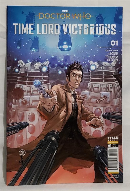 DOCTOR WHO Time Lord Victorious #1 - 2 Variant Cover C (Titan 2020)