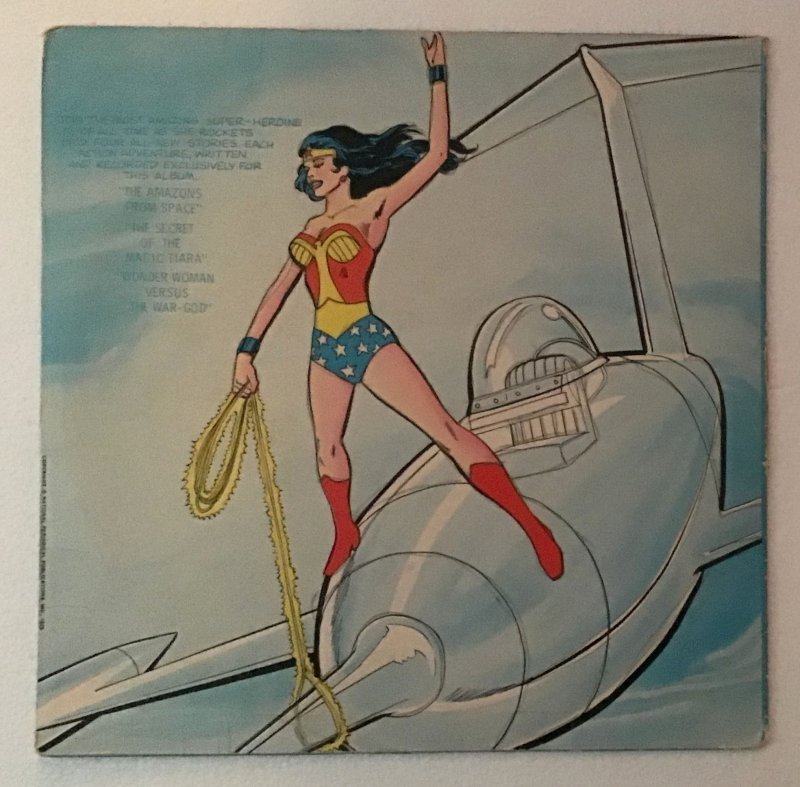 Wonder Woman: Record, LP, #8165, 12 inch, 33 1/3 RPM, The Amazons from Space