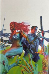 Red Sonja vs Army of Darkness (2024) #1 White Virgin variant