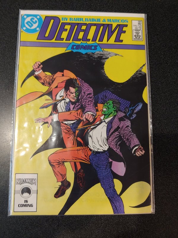 Detective Comics #581-1987 nm- Batman Two-Face HIGH GRADE