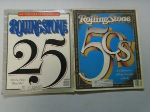 Rolling Stone Magazine Anniversay Specials lot 4 different (1990-92)