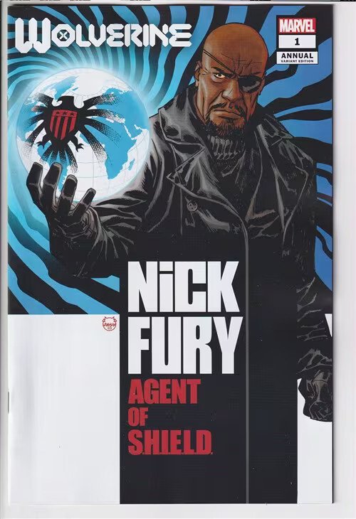 WOLVERINE ANNUAL (2024 MARVEL) #1 VARIANT JOHNSON NICK FURY AGENT OF SHIELD