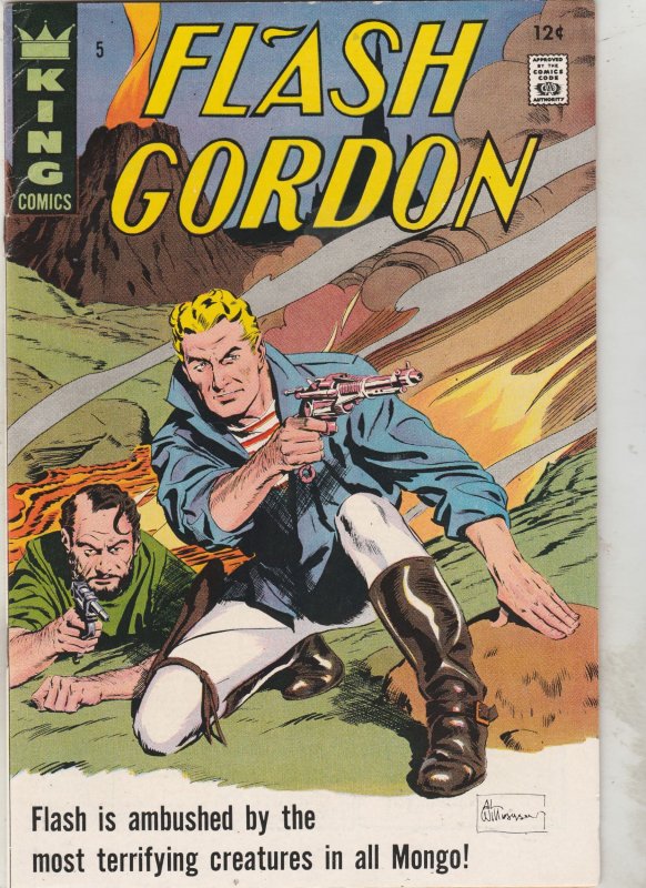 Flash Gordon #5 (1967) Al Williamson art! High-grade key! VF+ Boca CERT!