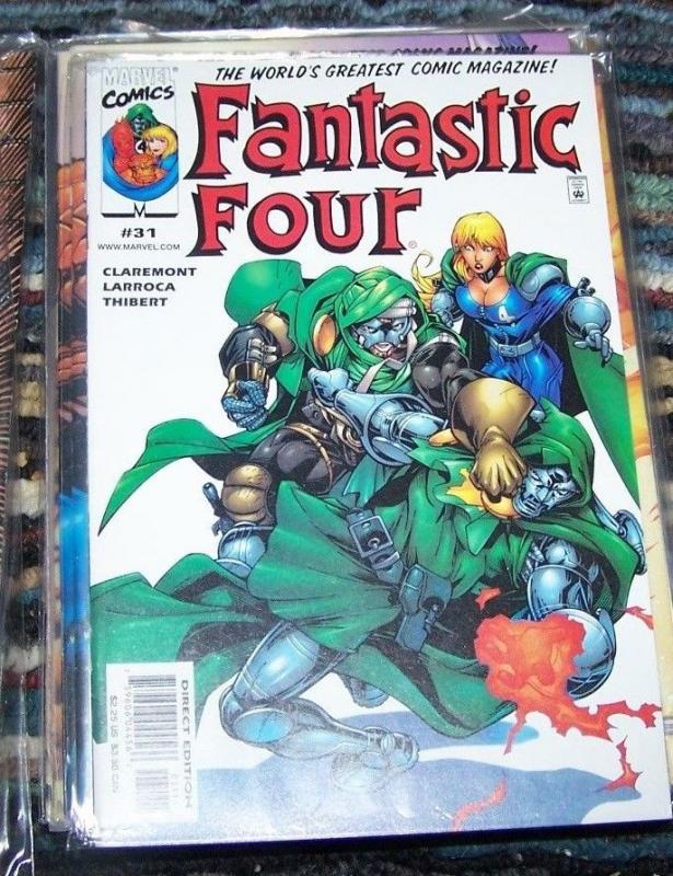 FANTASTIC FOUR #31  vol 3 2000 marvel    doctor doom  