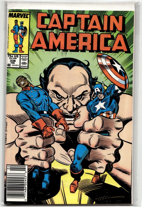 Captain America #338 (1988) Captain America