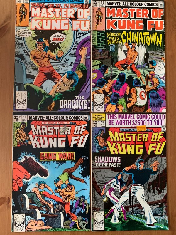 Complete Set of Shang-Shi Master Of Kung Fu