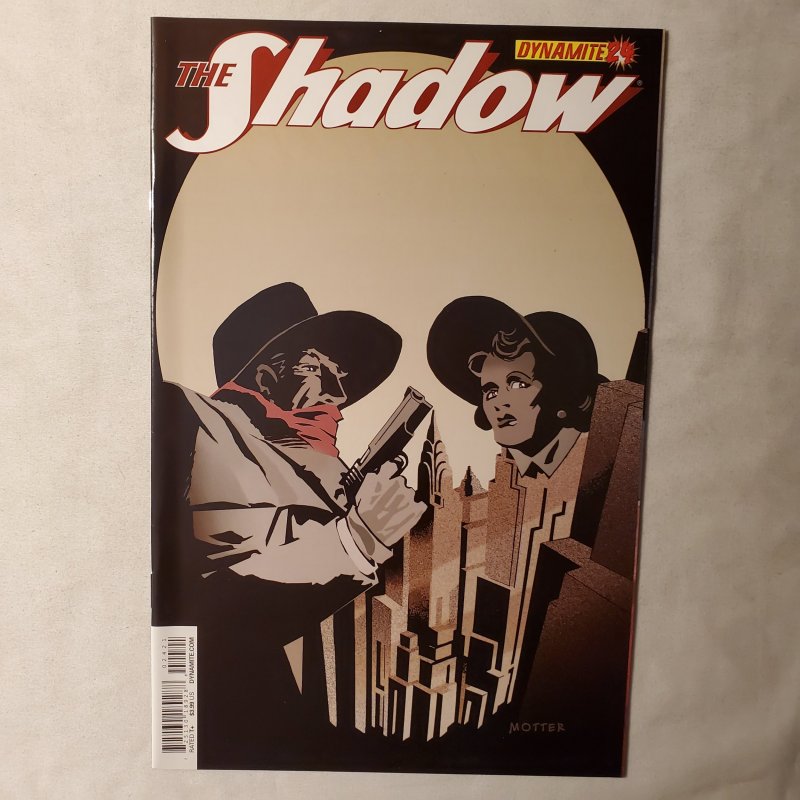 Shadow 24 Near Mint Cover by Dean R. Motter