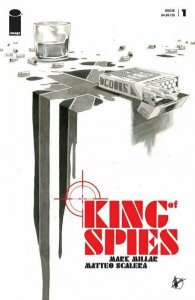 King Of Spies #1 Matteo Scalera Black & White Variant Image Comics 2021