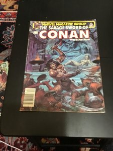 The Savage Sword of Conan #95 (1983) Rats, bondage cover! Mid high grade! FN/VF