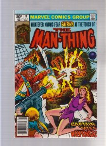 Man Thing #8 - Red, Sails, Burning! (6.0/6.5) 1981
