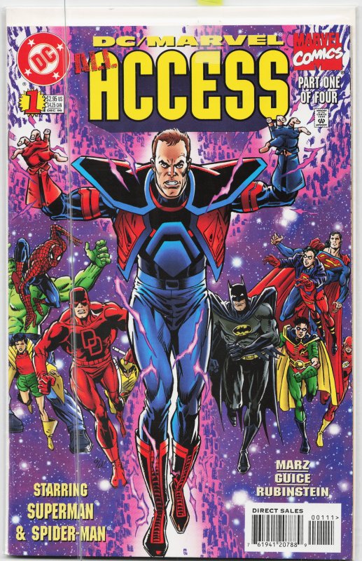 DC/Marvel: All Access #1 (1996) Spider-Man